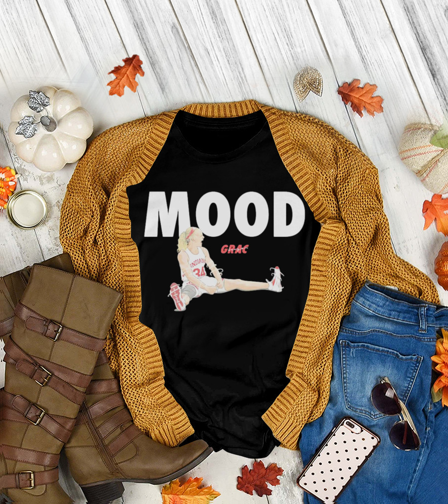 Grace Berger Mood Indiana Fever 34 T-Shirt