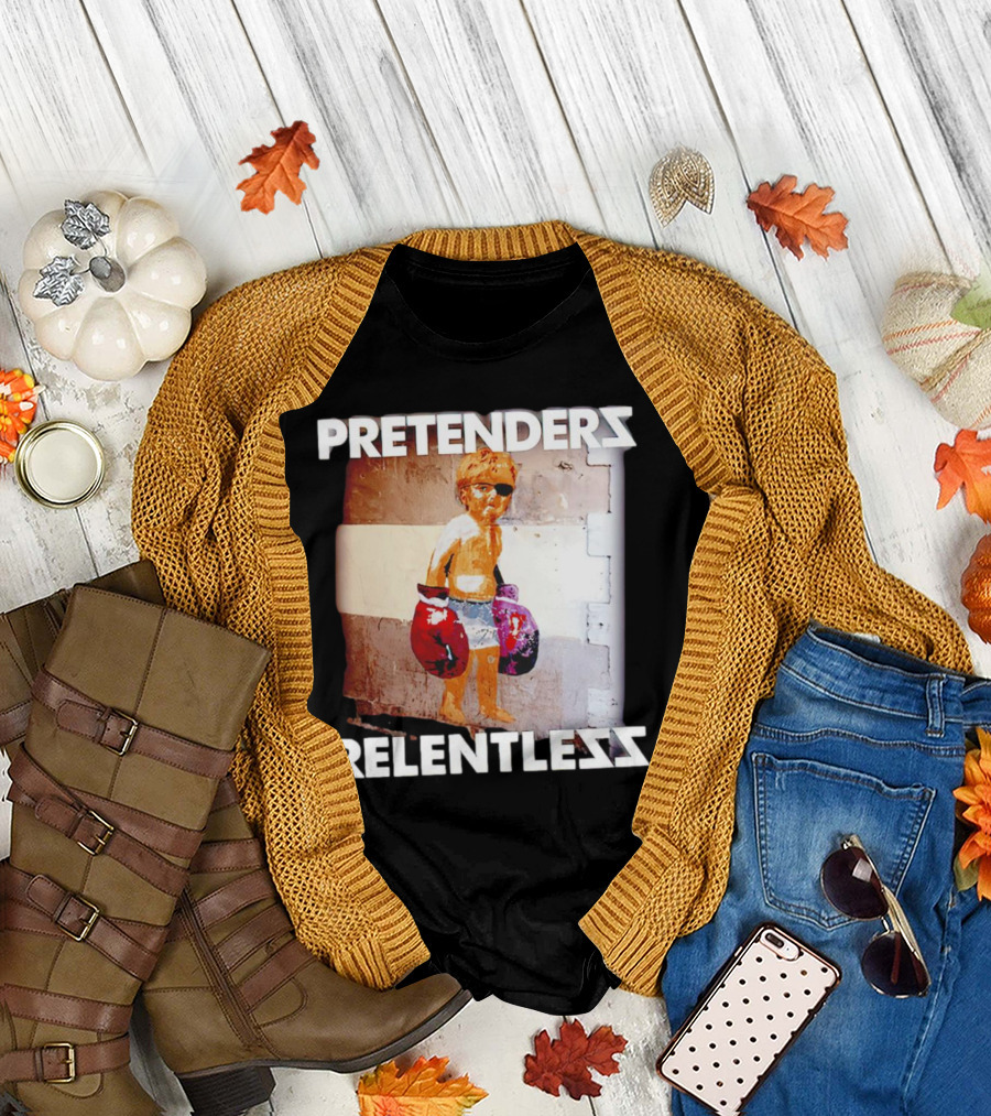 Pretenders Relentless Child Boxer Graffiti Urban T-Shirt