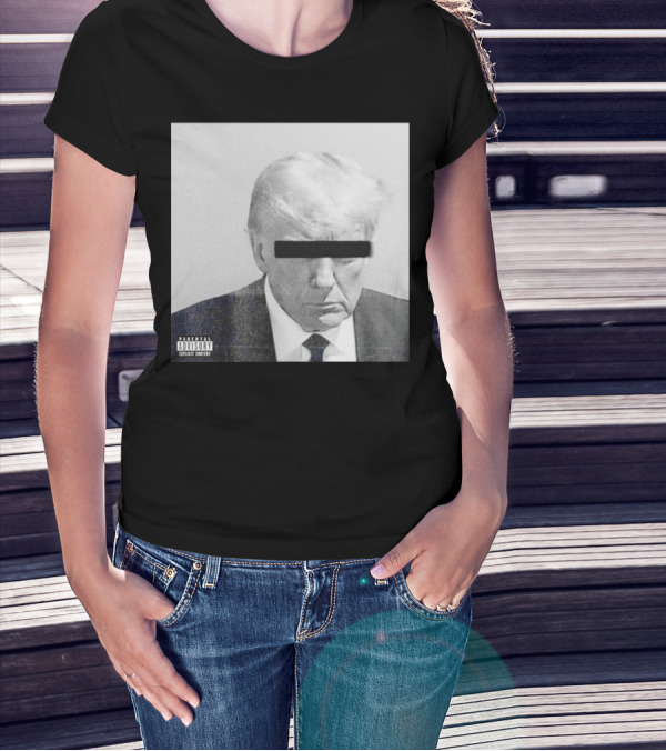 Parental Advisory Explicit Content Black Bar Over Eyes T-Shirt