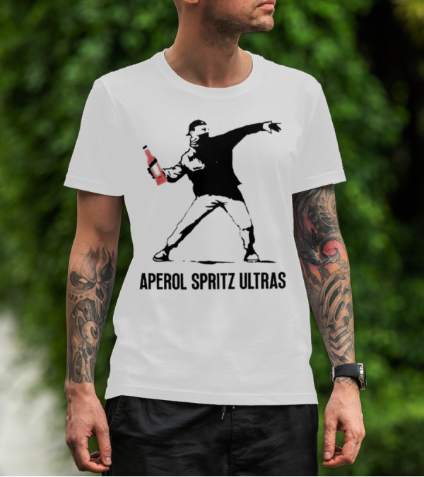 Aperol Spritz Ultras Streetwear Graffiti T-Shirt