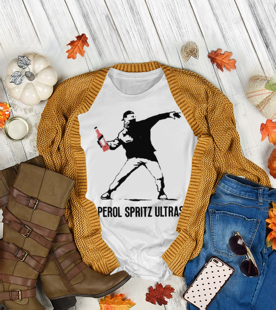 Aperol Spritz Ultras Streetwear Graffiti T-Shirt