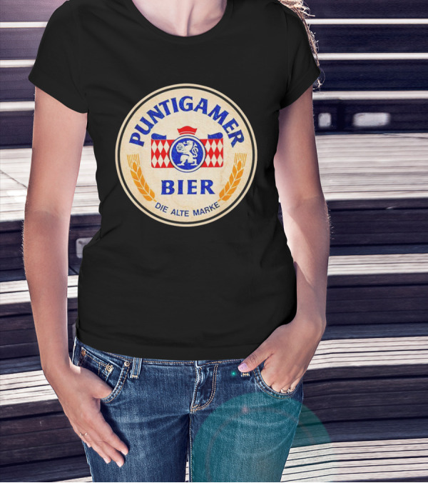Puntigamer Bier Die Alte Marke Classic Badge T-Shirt