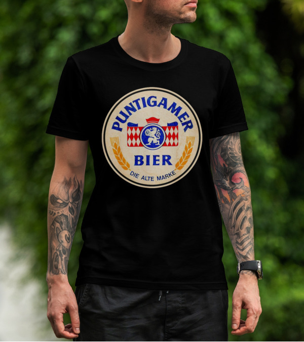 Puntigamer Bier Die Alte Marke Classic Badge T-Shirt