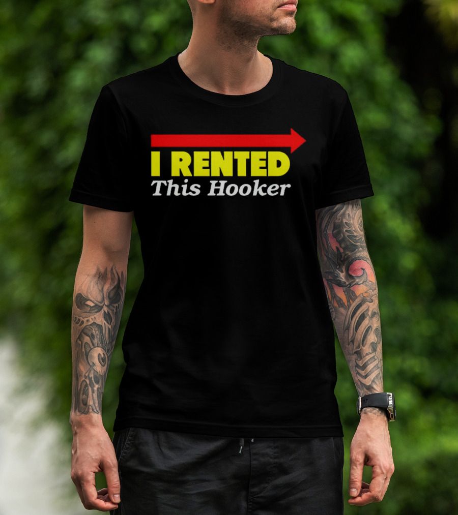 Danny McBride Kenny Powers I Rented This Hooker T-Shirt