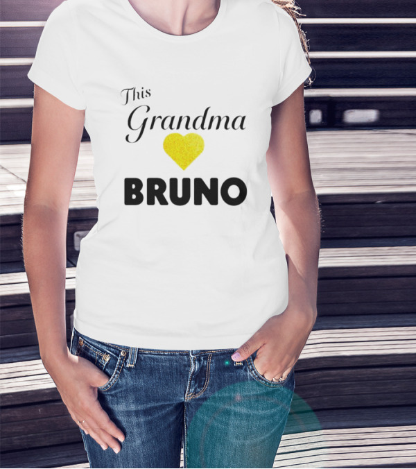 This Grandma Heart Bruno T-Shirt