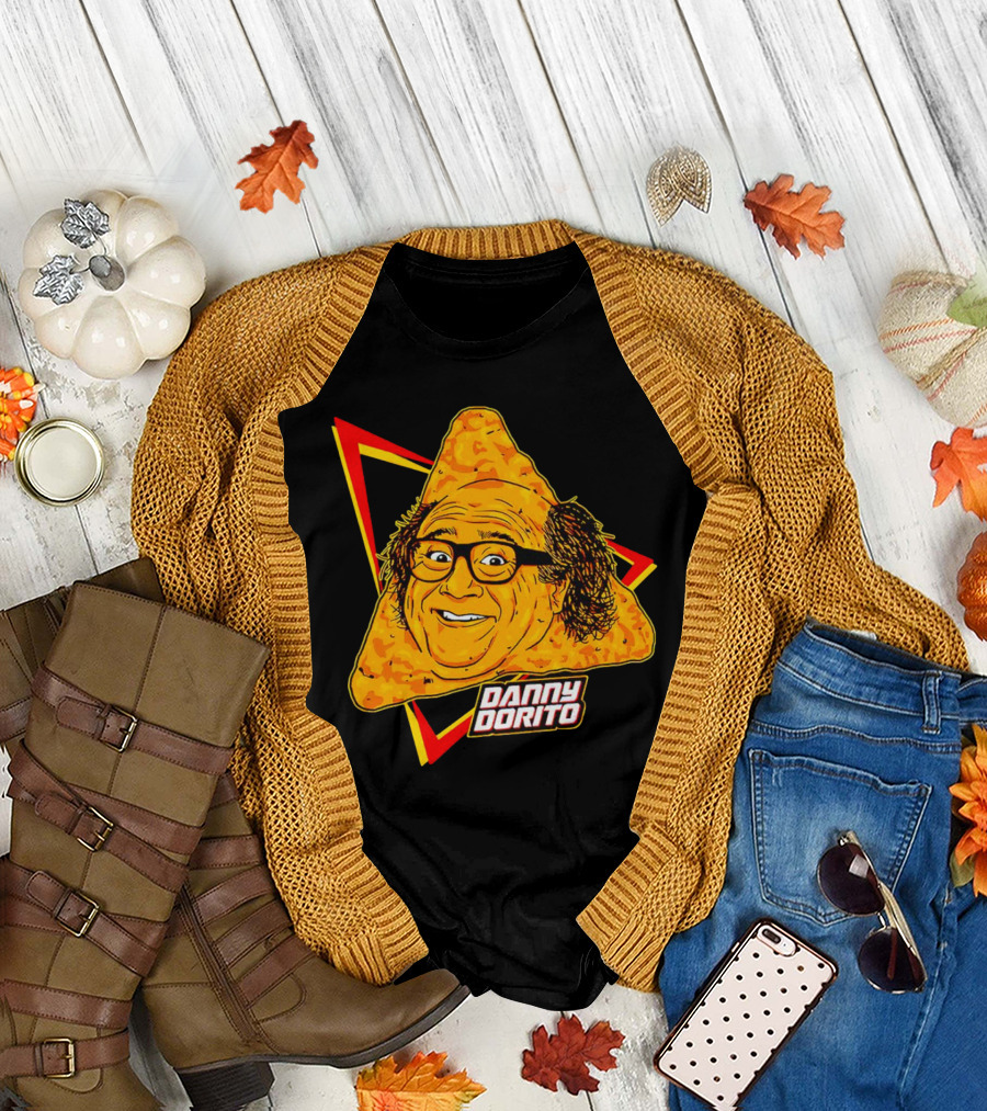 Danny Dorito Cheese Chip Face T-Shirt