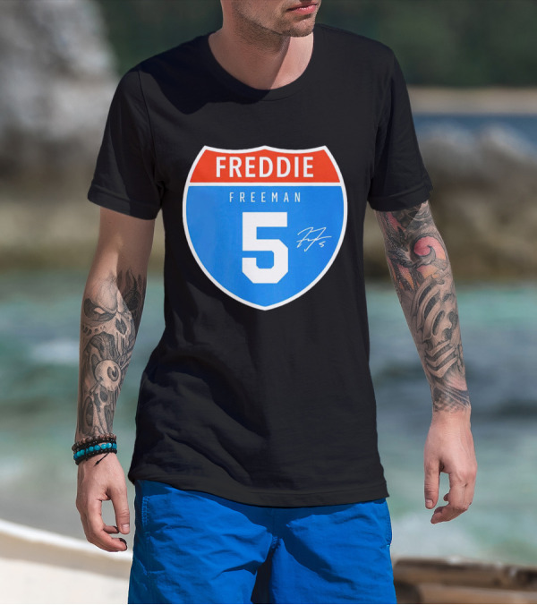 Freddie Freeman Interstate 5 Signature T-Shirt