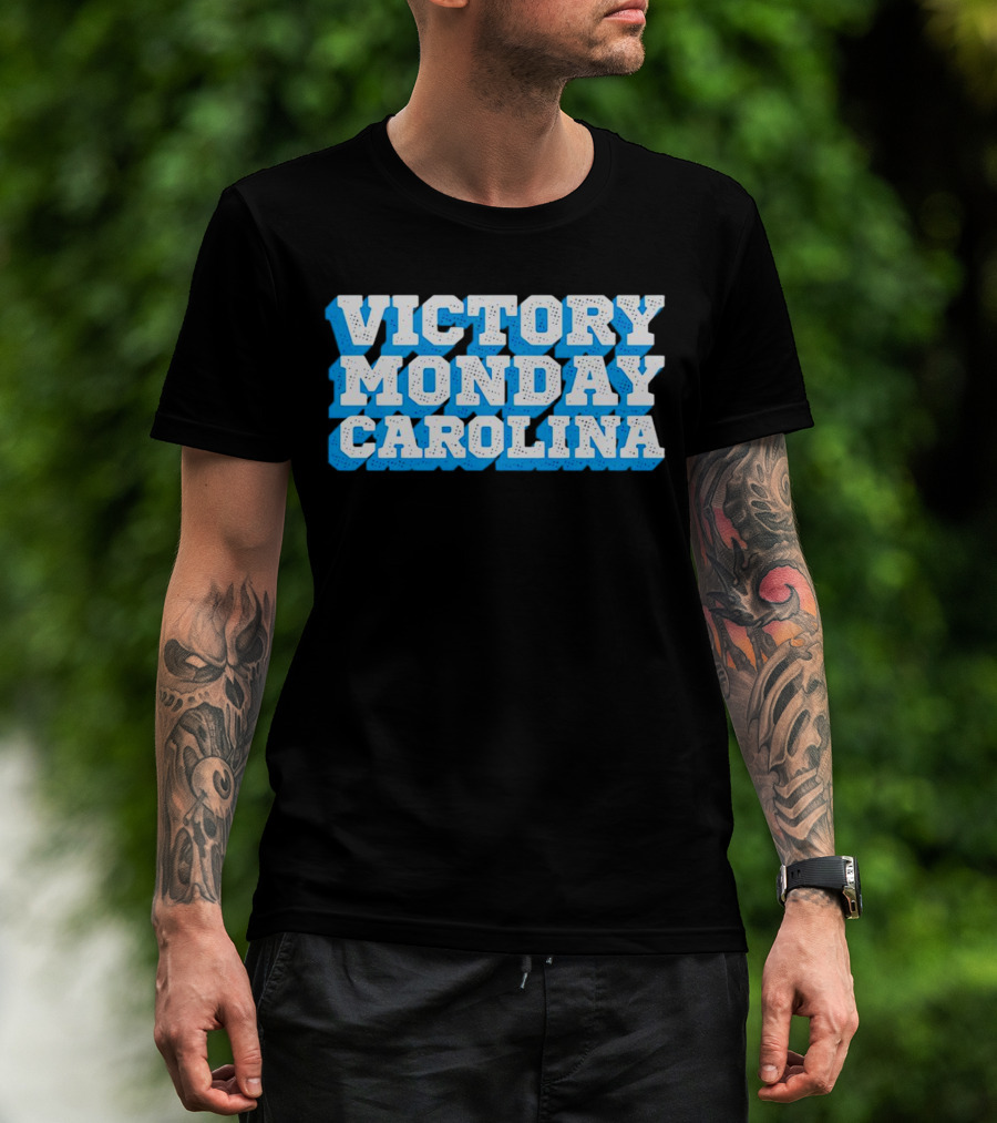 Victory Monday Carolina Sports Fan T-Shirt
