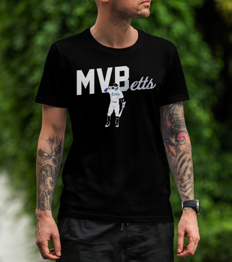Mookie Betts MVP Player 50 Salute T-Shirt