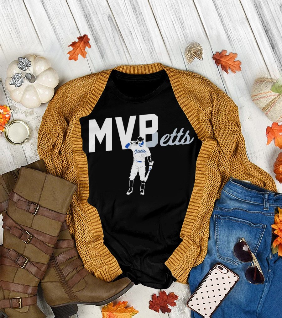 Mookie Betts MVP Player 50 Salute T-Shirt