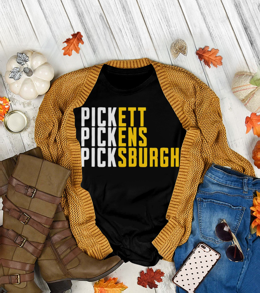 Pittsburgh Football Pickett Pickens Picksburgh Steelers Fan Gear T-Shirt