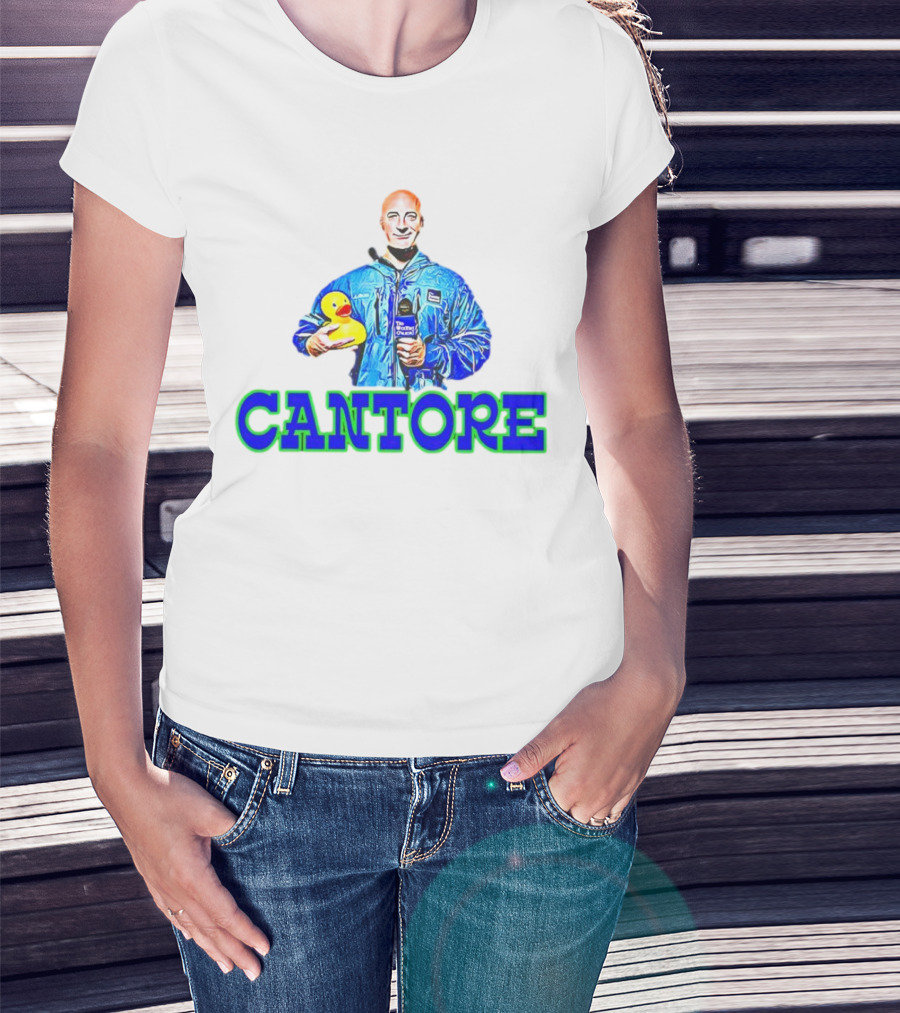 CANTORE The Weather Channel Rubber Duck Storm Tracker T-Shirt