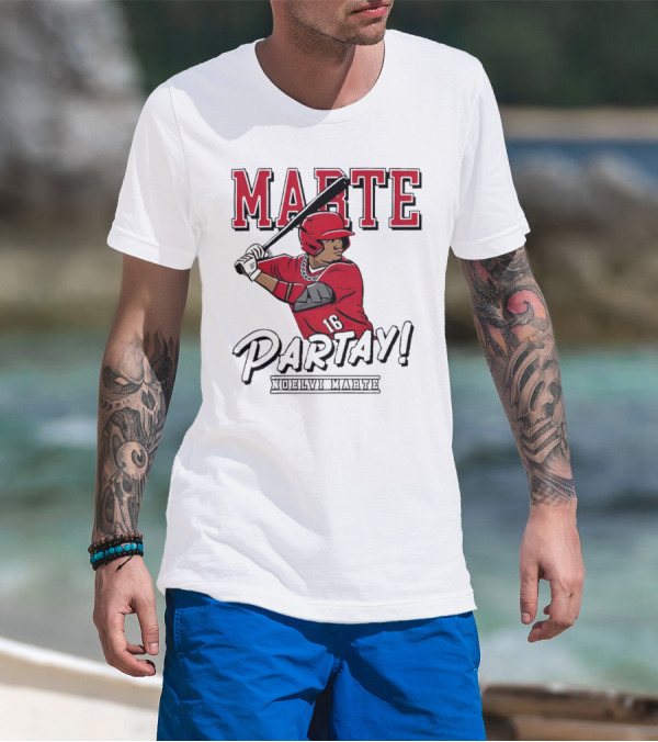 Marte Partay Noelvi Marte Cincinnati Reds Mlbpa T-Shirt