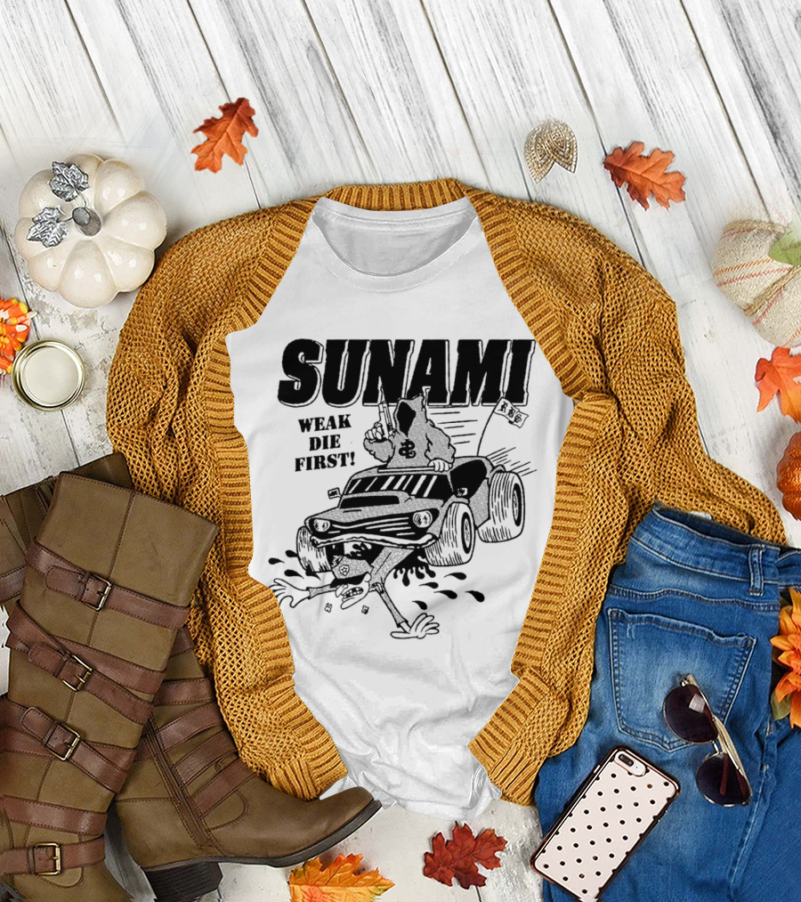 SUNAMI Weak Die First Monster Truck T-Shirt