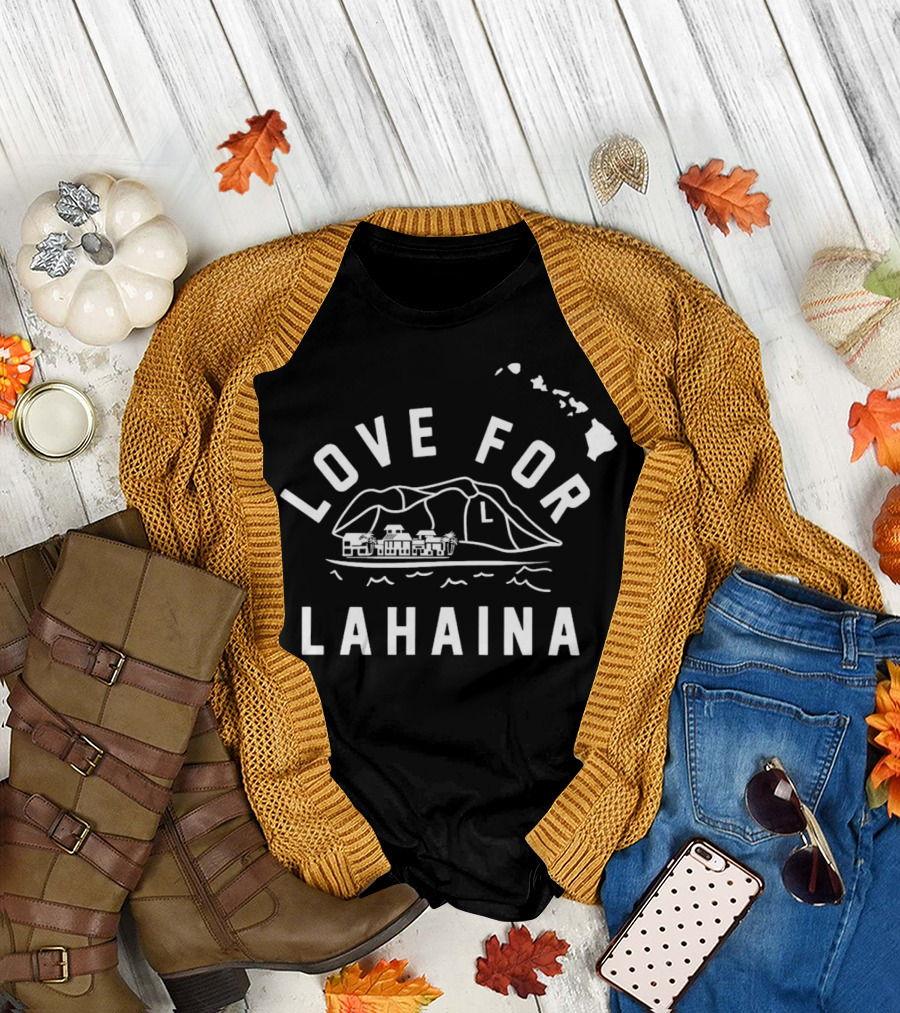 Love for Lahaina Dwayne Johnson T-Shirt