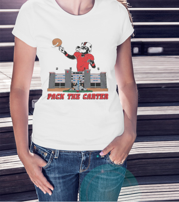 Pack The Carter NC State Wolfpack Football Stadium T-Shirt
