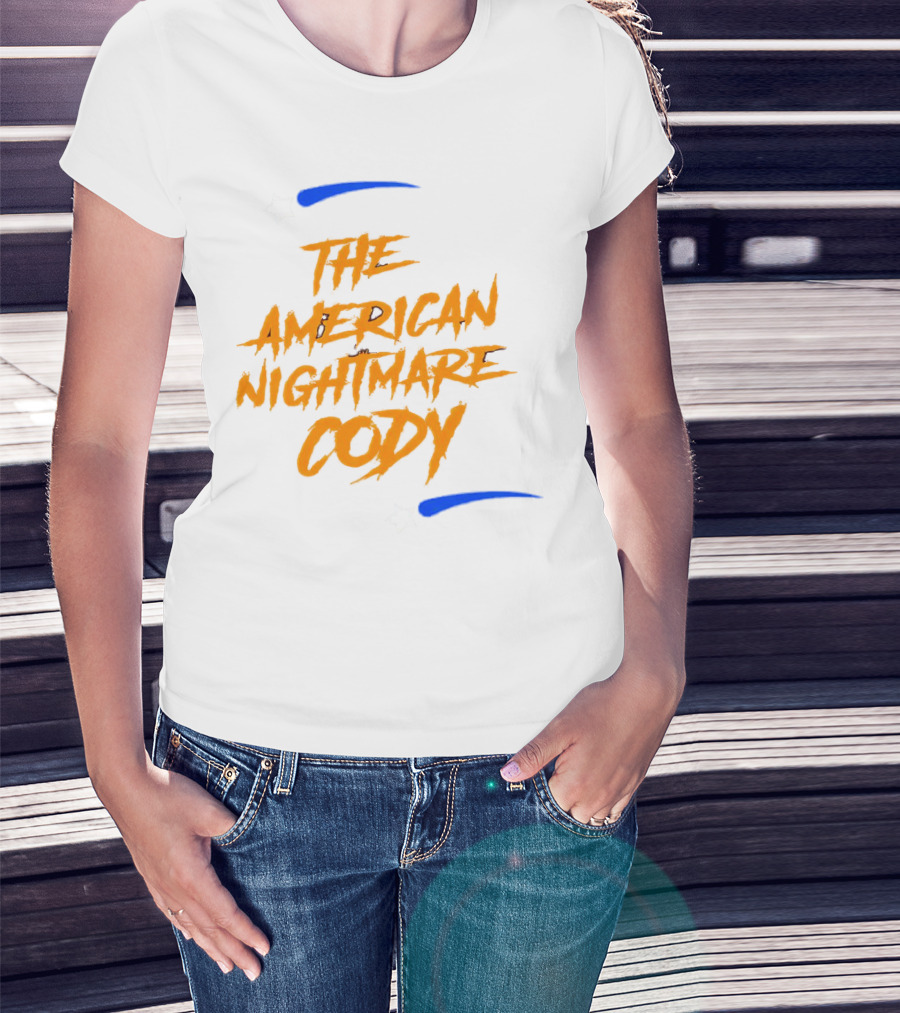 The American Nightmare Cody With Stars And Blue Streaks T-Shirt
