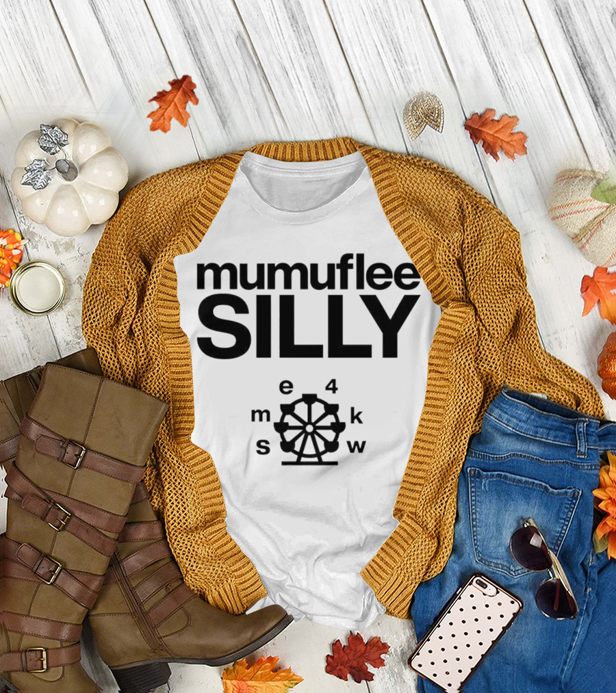 Mumuflee Silly Ferris Wheel E4 M S K W T-Shirt