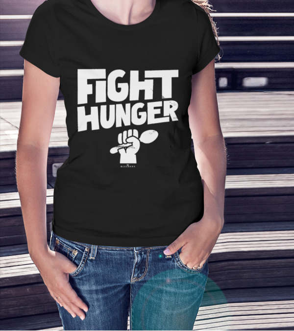 Gleaners Fight Hunger Fist With Spoon T-Shirt