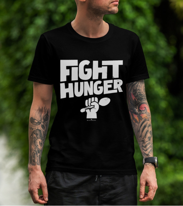 Gleaners Fight Hunger Fist With Spoon T-Shirt