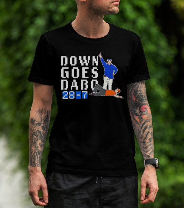 Down Goes Dabo 28-7 Duke Blue Devils Victory T-Shirt