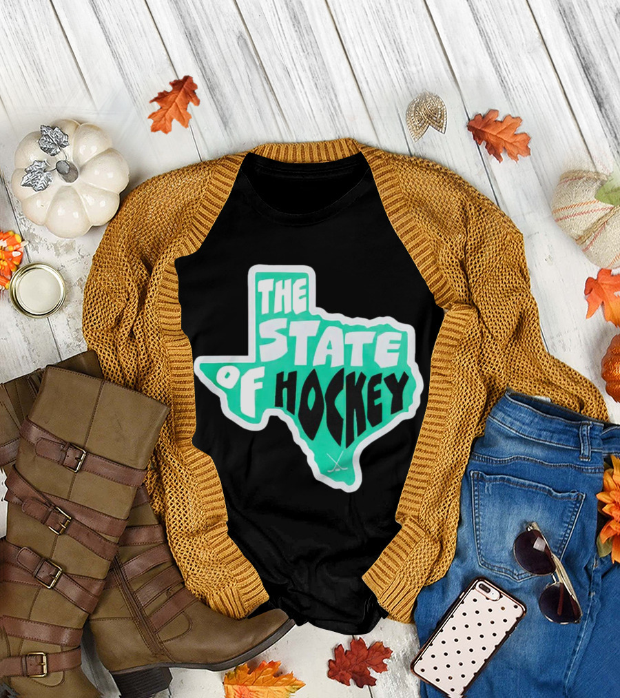 Texas The State of Hockey T-Shirt