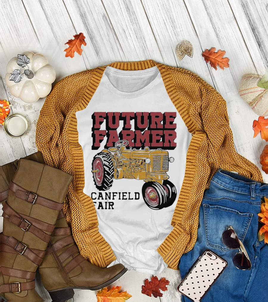 Future Farmer Canfield Fair Tractor T-Shirt