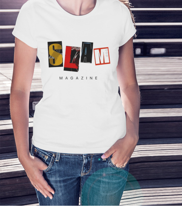 SLAM Mag Cut-Out Basketball Fashion Magazine T-Shirt