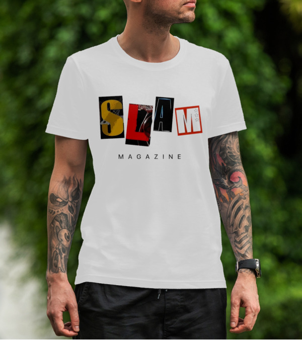 SLAM Mag Cut-Out Basketball Fashion Magazine T-Shirt