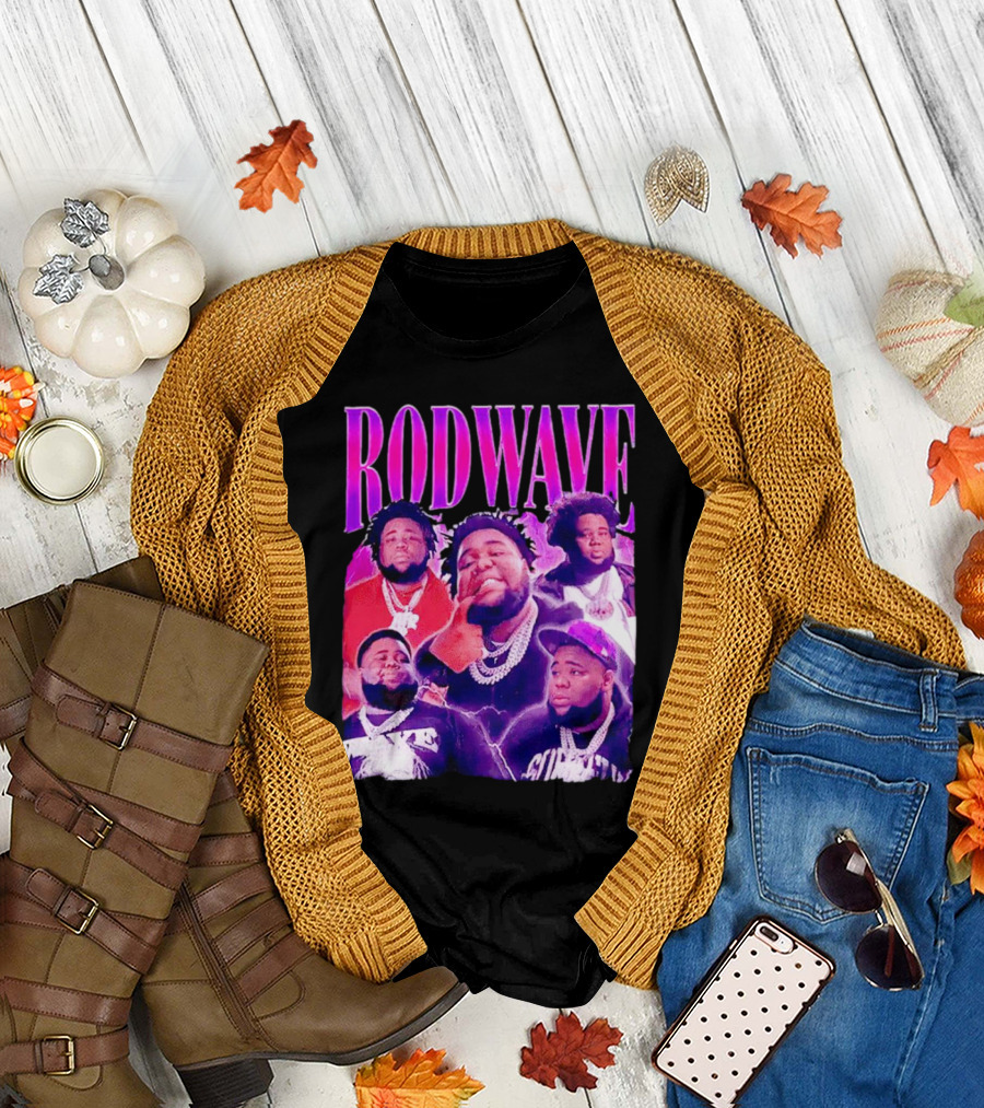 Rod Wave Beautiful Mind Vintage Collage T-Shirt