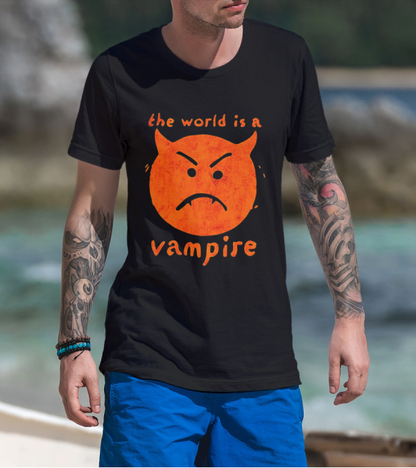 The World Is A Vampire Halloween Smashing Pumpkins T-Shirt