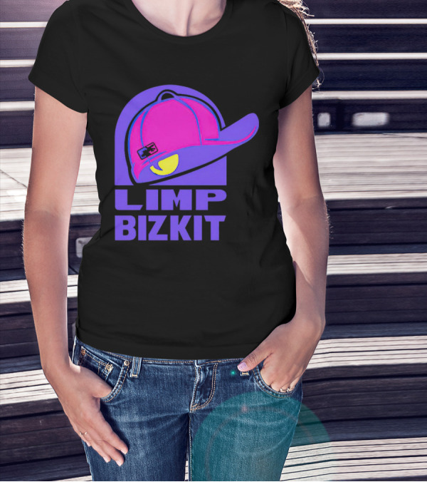 Limp Bizkit Taco Bell Logo Hat T-Shirt