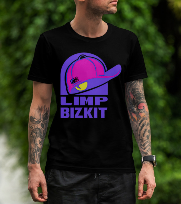 Limp Bizkit Taco Bell Logo Hat T-Shirt