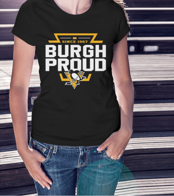 Pittsburgh Penguins Burgh Proud Since 1967 T-Shirt
