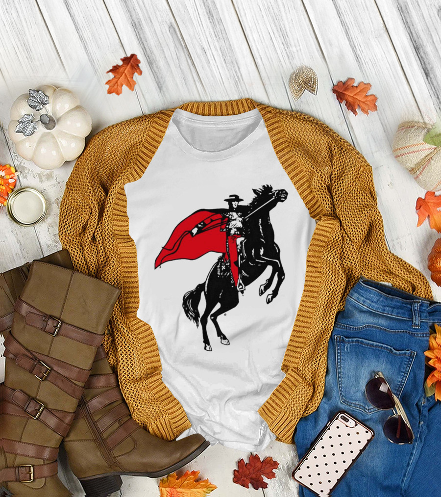 Texas Tech Throwback Red Raider Let's Ride T-Shirt