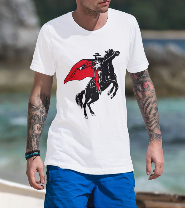 Texas Tech Throwback Red Raider Let's Ride T-Shirt