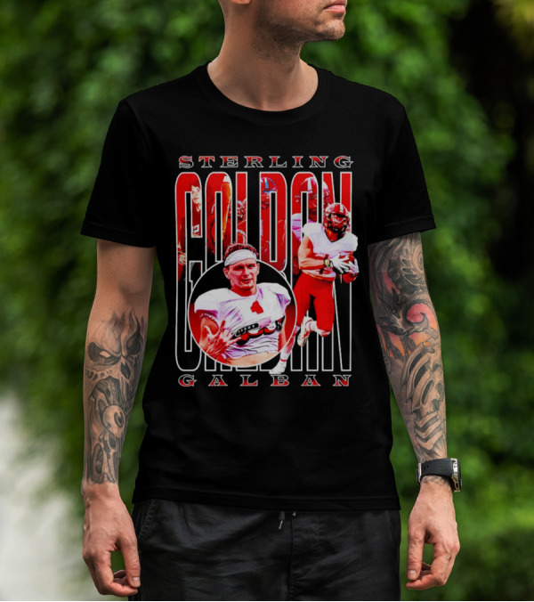 Sterling Galban Jacksonville State Gamecocks Football Star Receiver T-Shirt