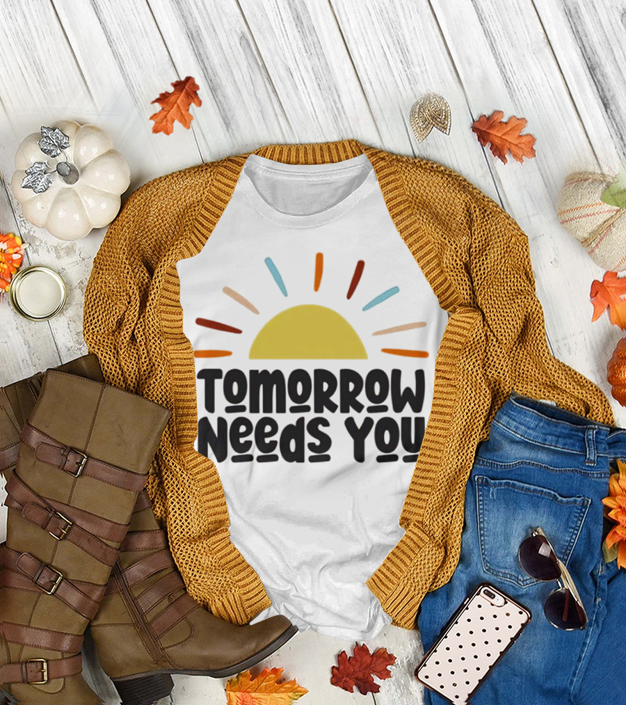 Tomorrow Needs You Sunburst T-Shirt