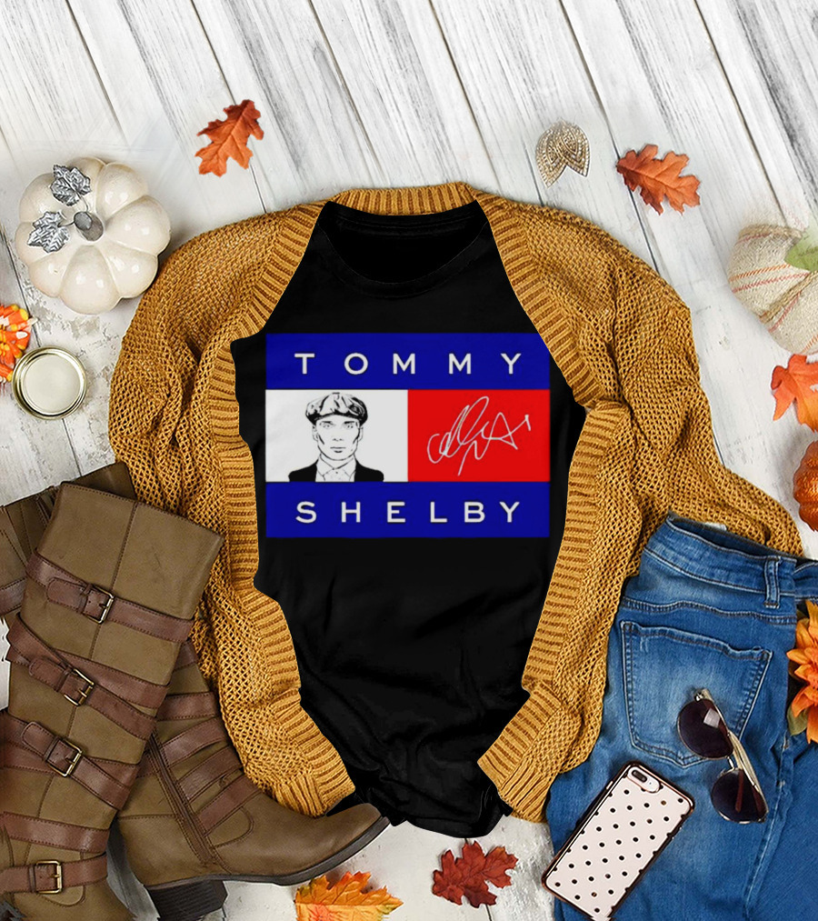 Tommy Shelby Peaky Blinders Signature Iconic T-Shirt