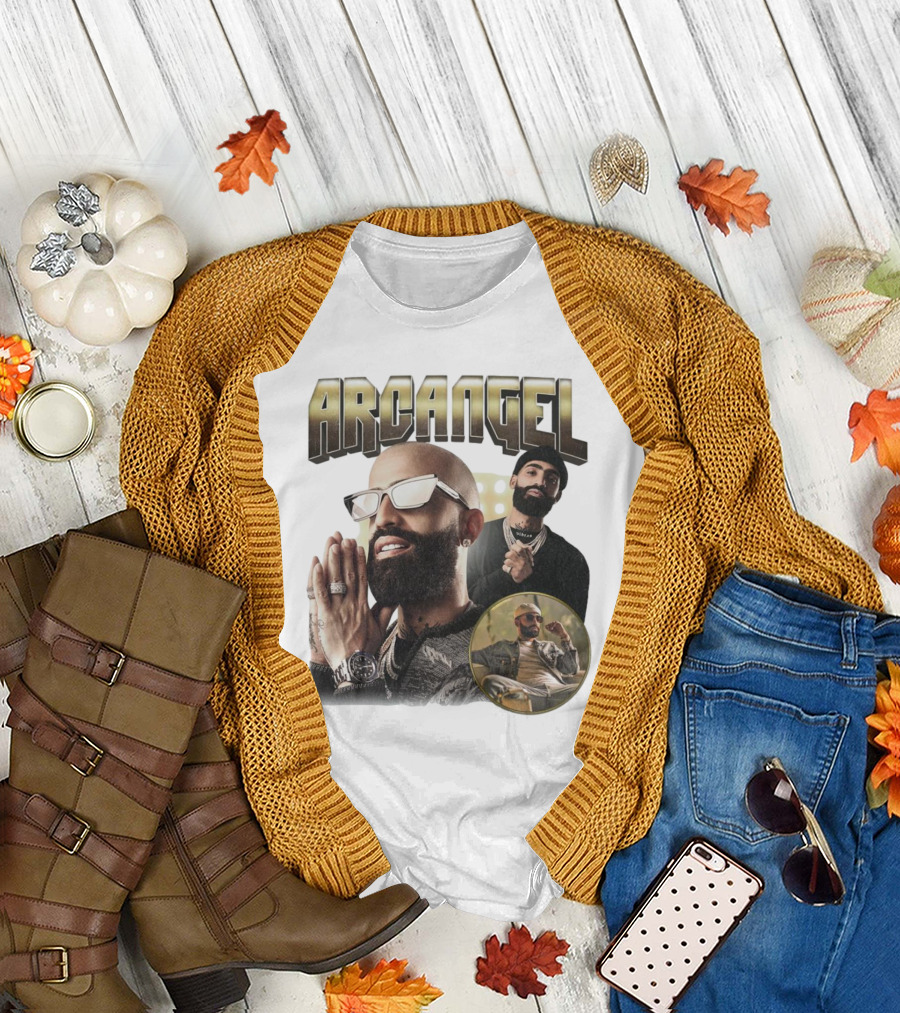 Arcangel Rapper Vintage Style Collage T-Shirt