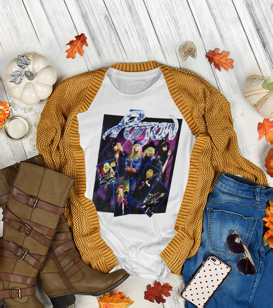 Poison Band Live Performance Imagery Australia Tour T-Shirt