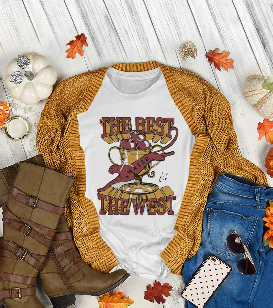 Wazzu The Best in the West Trophy Panther T-Shirt