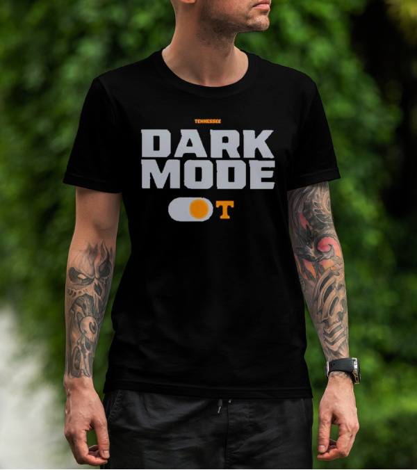 Tennessee Volunteers Dark Mode T With Switch T-Shirt