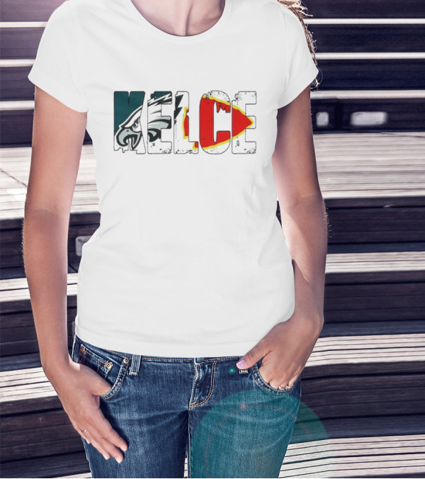 Kelce Philadelphia Eagles Kansas City Chiefs T-Shirt