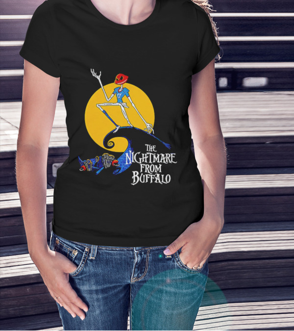 The Nightmare From Buffalo Bills Quarterback Fantasy Football Legend T-Shirt
