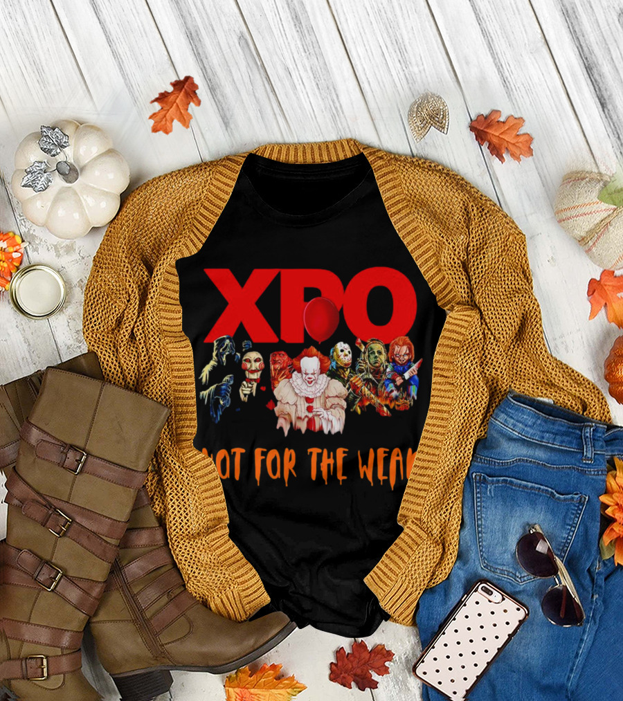 XPO Horror Icons Not for the Weak T-Shirt