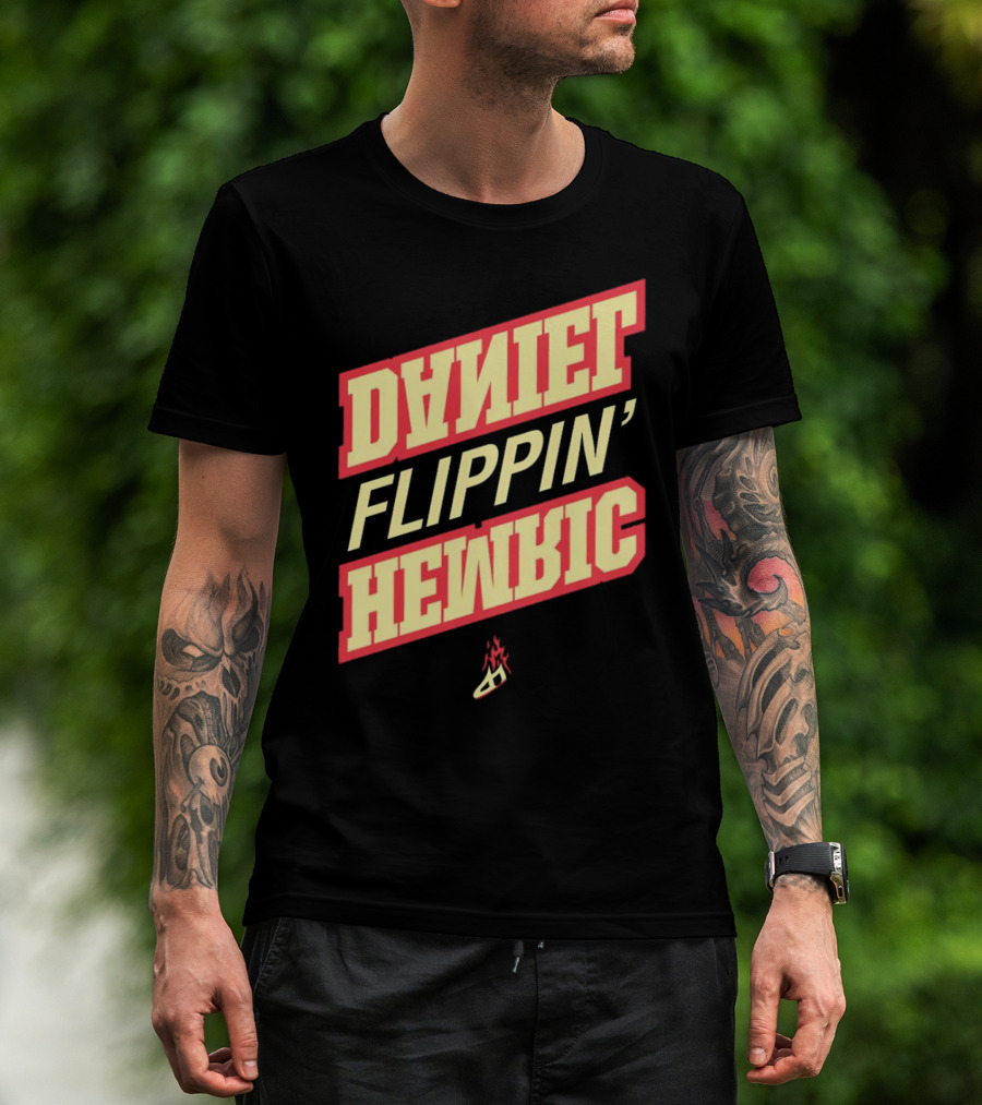 Daniel Hemric Flippin' Hemric Racing Flame T-Shirt