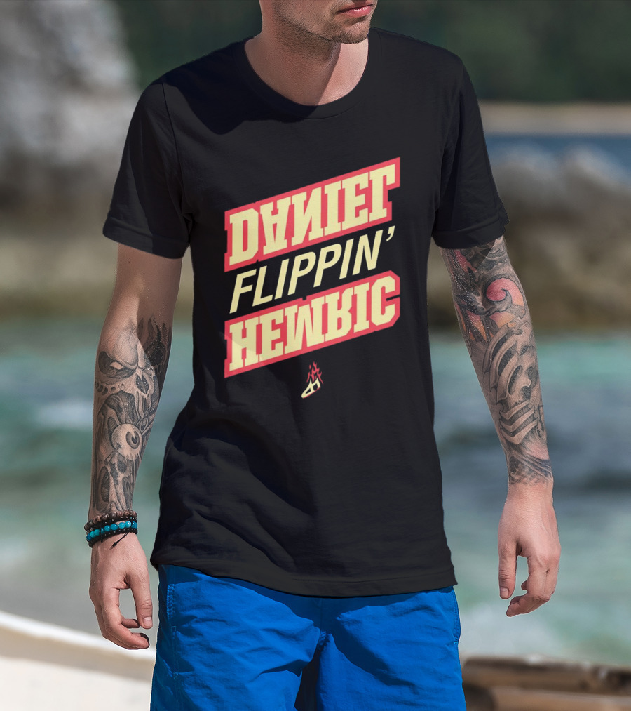 Daniel Hemric Flippin' Hemric Racing Flame T-Shirt