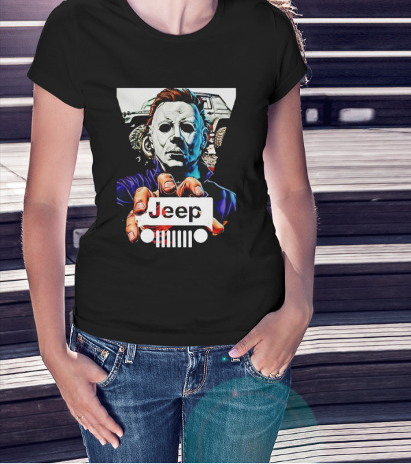 Michael Myers Jeep Iconic Crossover T-Shirt
