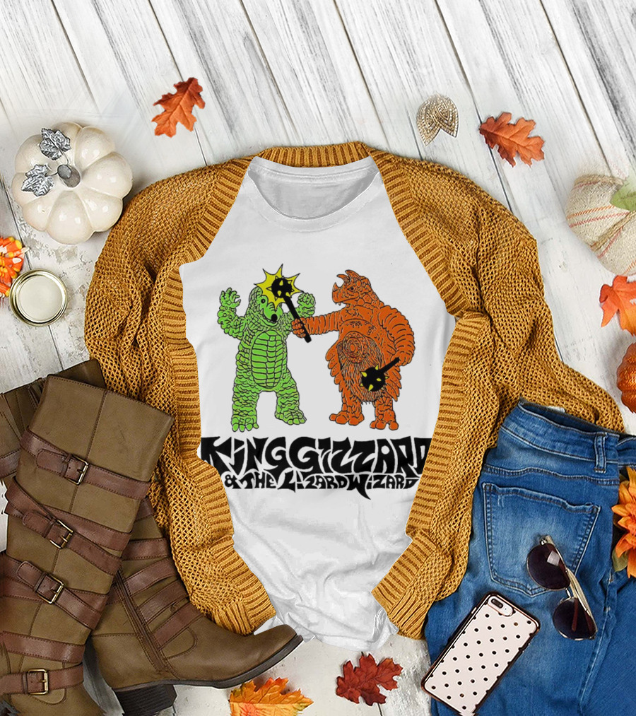 King Gizzard and the Lizard Wizard Monstrous Duel T-Shirt